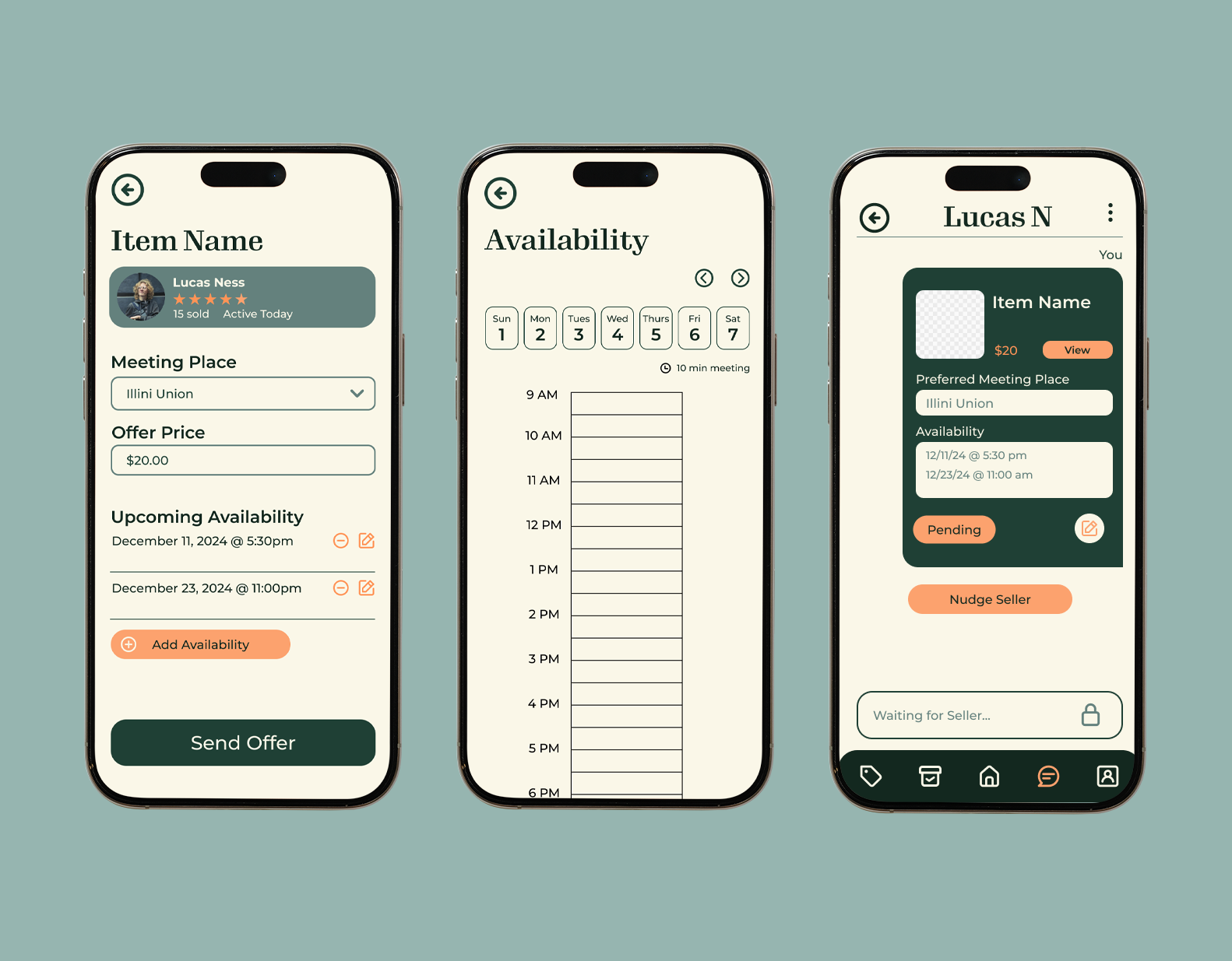 IlliniSwap Final Create an Offer